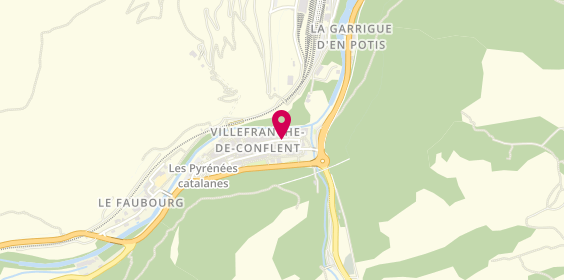 Plan de La Forge d'Auguste - Restaurant Villefranche de Conflent, 54 Rue Saint-Jean, 66820 Villefranche-de-Conflent