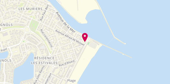 Plan de Creperie la Sardane, Boulevard du Front de Mer, 11210 Port-la-Nouvelle
