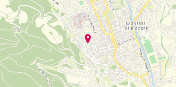 Plan de Les Petites Vosges, 17 Boulevard Carnot, 65200 Bagnères-de-Bigorre