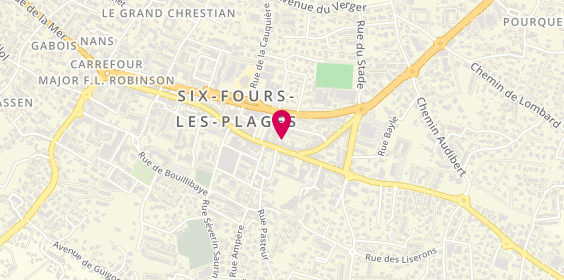 Plan de Le St Malo, 42 Rue République, 83140 Six-Fours-les-Plages