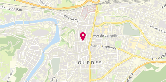Plan de L'Instemps, 4 Rue Baron Duprat, 65100 Lourdes