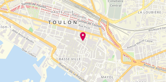 Plan de Tipoune, Place du Docteur Charles Aubin
Rue Paul Lendrin, 83000 Toulon