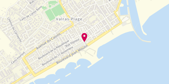 Plan de Yayourt & Co, 19 Boulevard Michelet, 34350 Valras-Plage