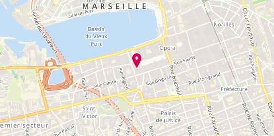 Plan de La Crêpe au Carré, 40 place Aux Huiles, 13001 Marseille
