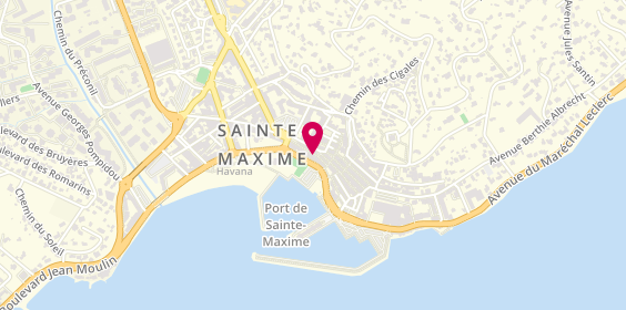 Plan de Café GoYã, 92 avenue Charles de Gaulle, 83120 Sainte-Maxime