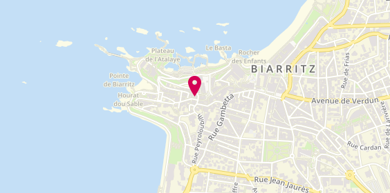 Plan de Crêperie Bleue de Toi, 30 Rue Mazagran, 64200 Biarritz