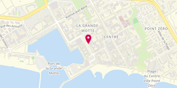 Plan de La Flambée, 103 avenue Pierre Racine, 34280 La Grande-Motte