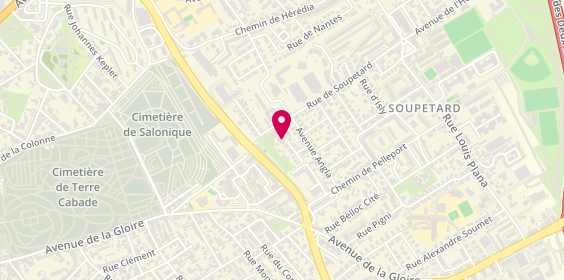 Plan de Tonnerre de Crêpes, 36 Rue Saurines, 31500 Toulouse