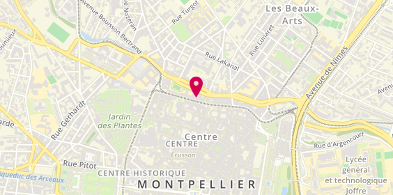 Plan de Le New Yorkais, 21 Boulevard Pasteur, 34090 Montpellier