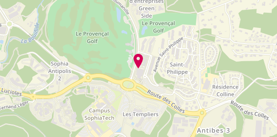 Plan de L'Olivier du Golf, 200 avenue Roumanille, 06410 Biot
