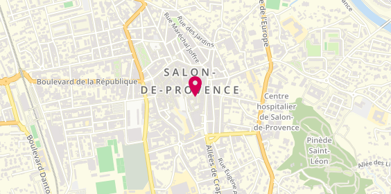 Plan de Shop Ta crêpe, 9 place des Centuries, 13300 Salon-de-Provence