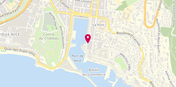 Plan de Freshicerie Maison F, 8 Quai des Docks Port De, 06300 Nice