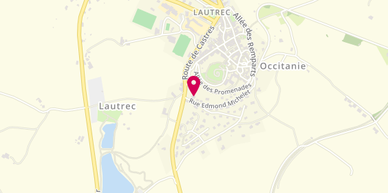 Plan de Ô d'tour, 16 Rue Edmond Michelet, 81440 Lautrec