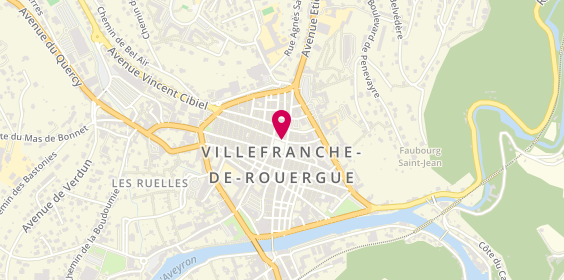 Plan de Joie, 4 Arcades Jean Reynies, 12200 Villefranche-de-Rouergue