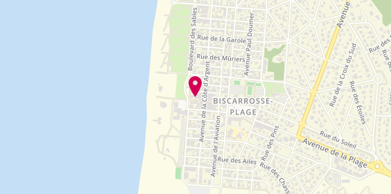 Plan de Chez Babette, 141 avenue de la Plage, 40600 Biscarrosse