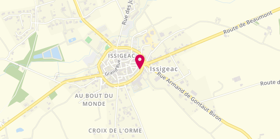 Plan de Les Crêpes d'Emeline le Vieux Silo, 77 Rue du Tour de Ville, 24560 Issigeac