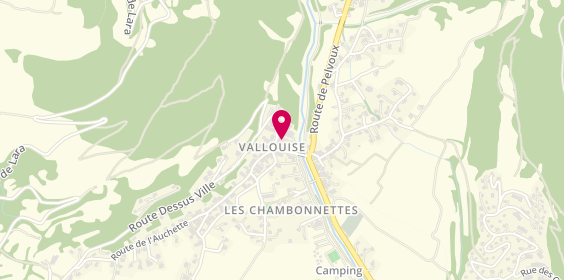 Plan de L'Ecrin de Suzette, Place de l'Eglise, 05340 Vallouise-Pelvoux