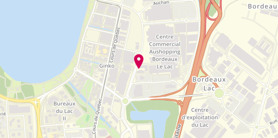 Plan de Billig et Carabin, avenue des 40 Journaux, 33300 Bordeaux