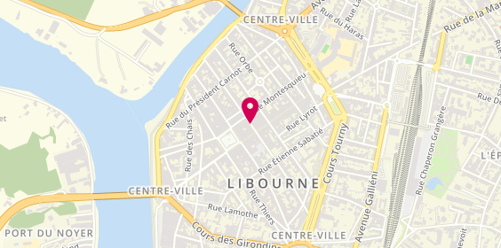 Plan de Tendances Bretonnes, 78 Rue Waldeck Rousseau, 33500 Libourne