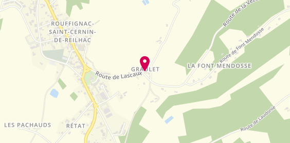 Plan de Ty Little Crêpes, 15 Route de Lascaux, 24580 Rouffignac-Saint-Cernin-de-Reilhac