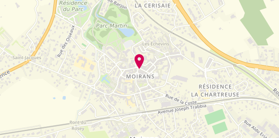 Plan de L'Atelier G, 69 Rue de la République, 38430 Moirans