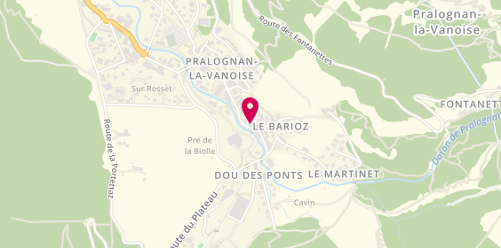 Plan de Les Mouch'du, 40 avenue de Chasseforet, 73710 Pralognan-la-Vanoise