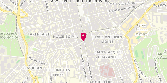 Plan de Greenbae-Box, 2 Rue José Frappa, 42000 Saint-Étienne