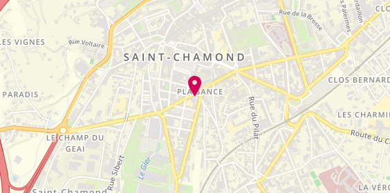 Plan de M'regal, 11 Rue Gambetta, 42400 Saint-Chamond
