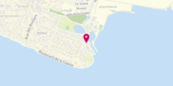 Plan de Le café du port, 82 avenue du Port, 17132 Meschers-sur-Gironde