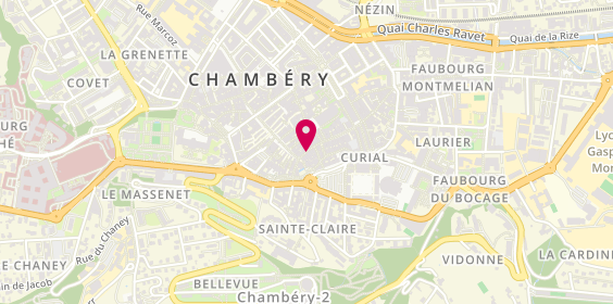 Plan de Crêperie Bleu de Toi, 169 Rue Croix d'Or, 73000 Chambéry
