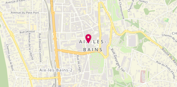 Plan de La Crêperie des Alpes, 4 Rue Albert 1er, 73100 Aix-les-Bains