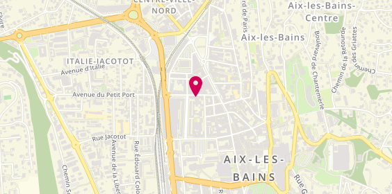 Plan de Aux Crêpes Gourmandes, 13 avenue du Petit Port, 73100 Aix-les-Bains