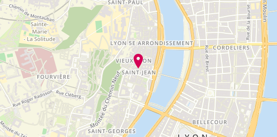 Plan de Le Petit Glouton, 56 - 58 Rue Saint-Jean, 69005 Lyon