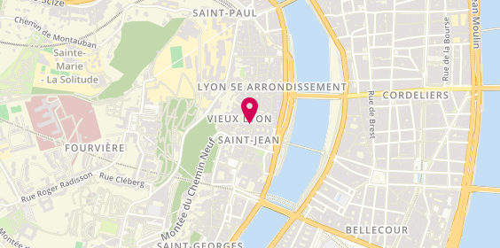 Plan de Amorino, 48 Rue Saint-Jean, 69005 Lyon