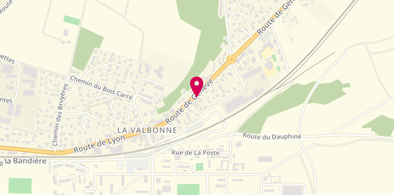 Plan de Crêperie le Bouchon Breton, 310 Route de Geneve, 01360 Béligneux