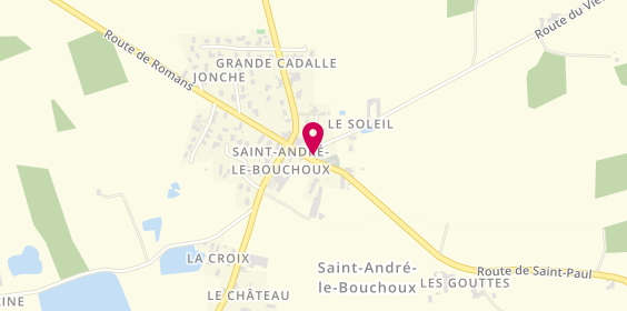 Plan de Restaurant des Dombes, 24 Route du Vieux Jonc, 01240 Saint-André-le-Bouchoux