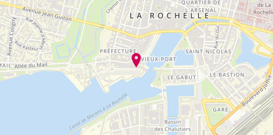 Plan de La Galettière, 9 Rue de la Chaîne, 17000 La Rochelle