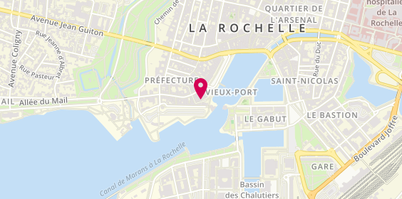 Plan de Krep' des Tours, 10 Rue de la Chaîne, 17000 La Rochelle