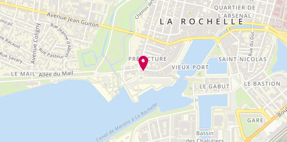 Plan de La bigoudène, 63 Rue Saint Jean du Pérot, 17000 La Rochelle