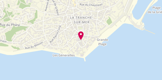 Plan de Le Rustick, 27 avenue de la Plage, 85360 La Tranche-sur-Mer