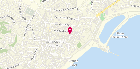 Plan de Crêperie la Rose des Vents, La
73 Rue Ernest Renan, 85360 La Tranche-sur-Mer