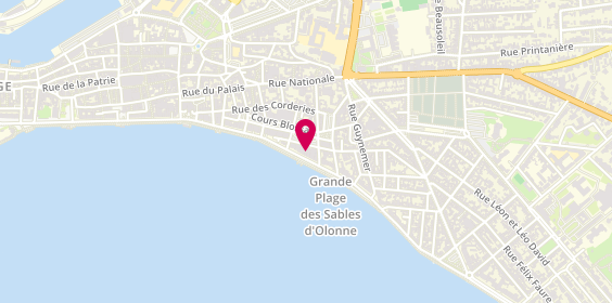 Plan de A la Crêpe d'Or, 41 promenade Georges Clemenceau, 85100 Les Sables-d'Olonne