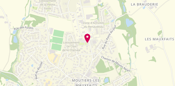Plan de Okoumé, 67 avenue Georges Clemenceau, 85540 Moutiers-les-Mauxfaits
