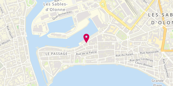 Plan de Crêperie du Port, 17 Quai Ernest de Franqueville, 85100 Les Sables-d'Olonne