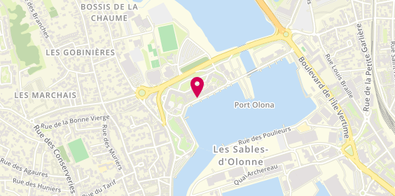 Plan de Les Patagos, 17 Quai Albert Prouteau, 85100 Les Sables-d'Olonne