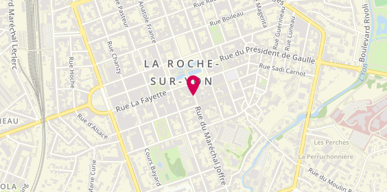 Plan de Les Délices de Florine, 14 Rue du Maréchal Joffre, 85000 La Roche-sur-Yon