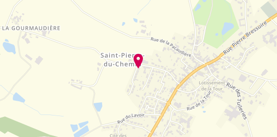 Plan de Creperie Lefevre, 3 Rue des Châtaigners, 85120 Saint-Pierre-du-Chemin