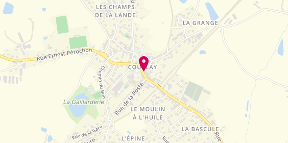 Plan de Chez Kalou, 62 Rue Saillard du Rivault, 79440 Courlay