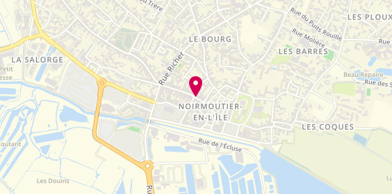 Plan de L'Her du Temps, 18 Grande Rue, 85330 Noirmoutier-en-l'Île
