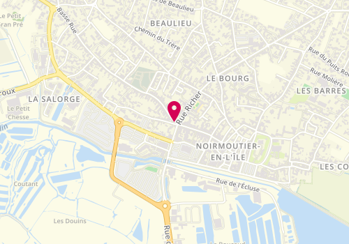 Plan de L'Atmosphère, 2 Rue Parmentier, 85330 Noirmoutier-en-l'Île